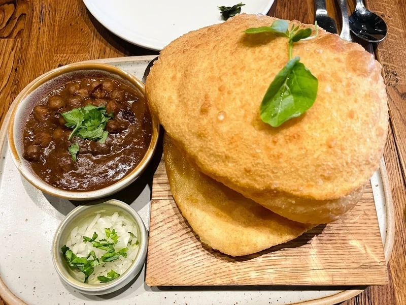 Delicious chole bhatura in Calgary, AB